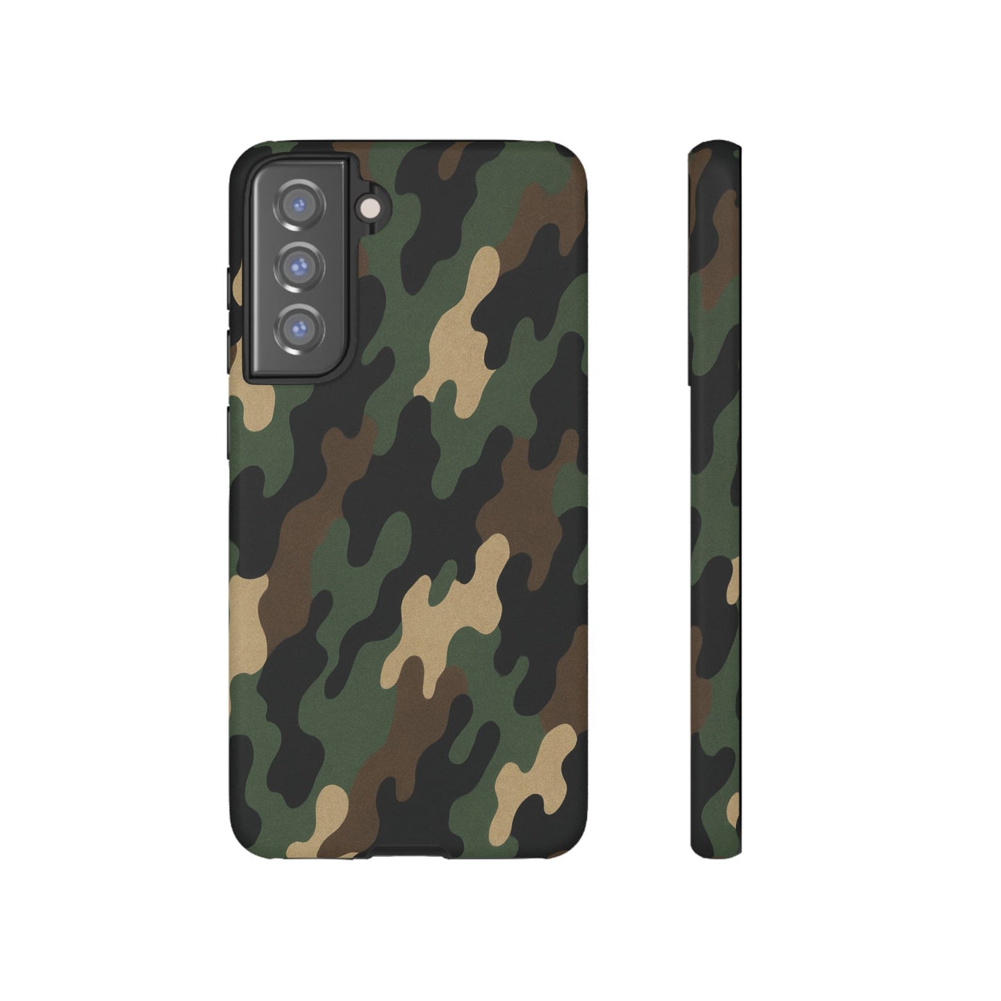 Camouflage Phone Case, Tough Cases, Military Style, Unique Phone Accessories, Gift for Him, Durable Phone Cover - TRV