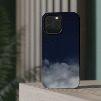 Night Sky Magnetic Impact-Resistant Phone Case — Foggy Cloud Design