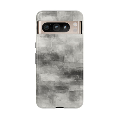 Stylish Phone Case for Tough Protection, Marble Grey Design, Customizable Gift for Her, Unisex Mobile Accessory, Birthday Present, [...] - TRV