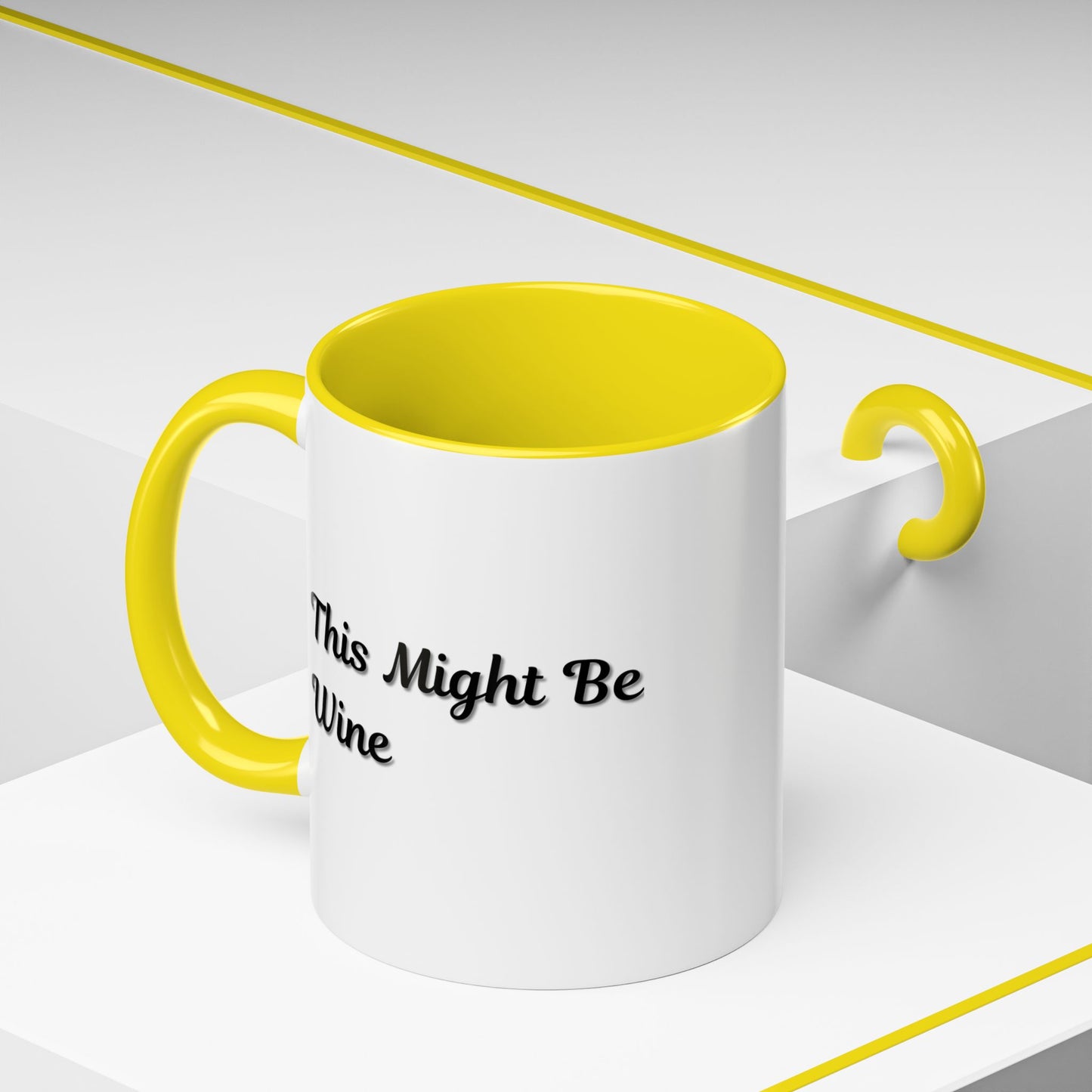 Funny Coffee Mug - "This Might Be Wine" - Perfect for Wine Lovers