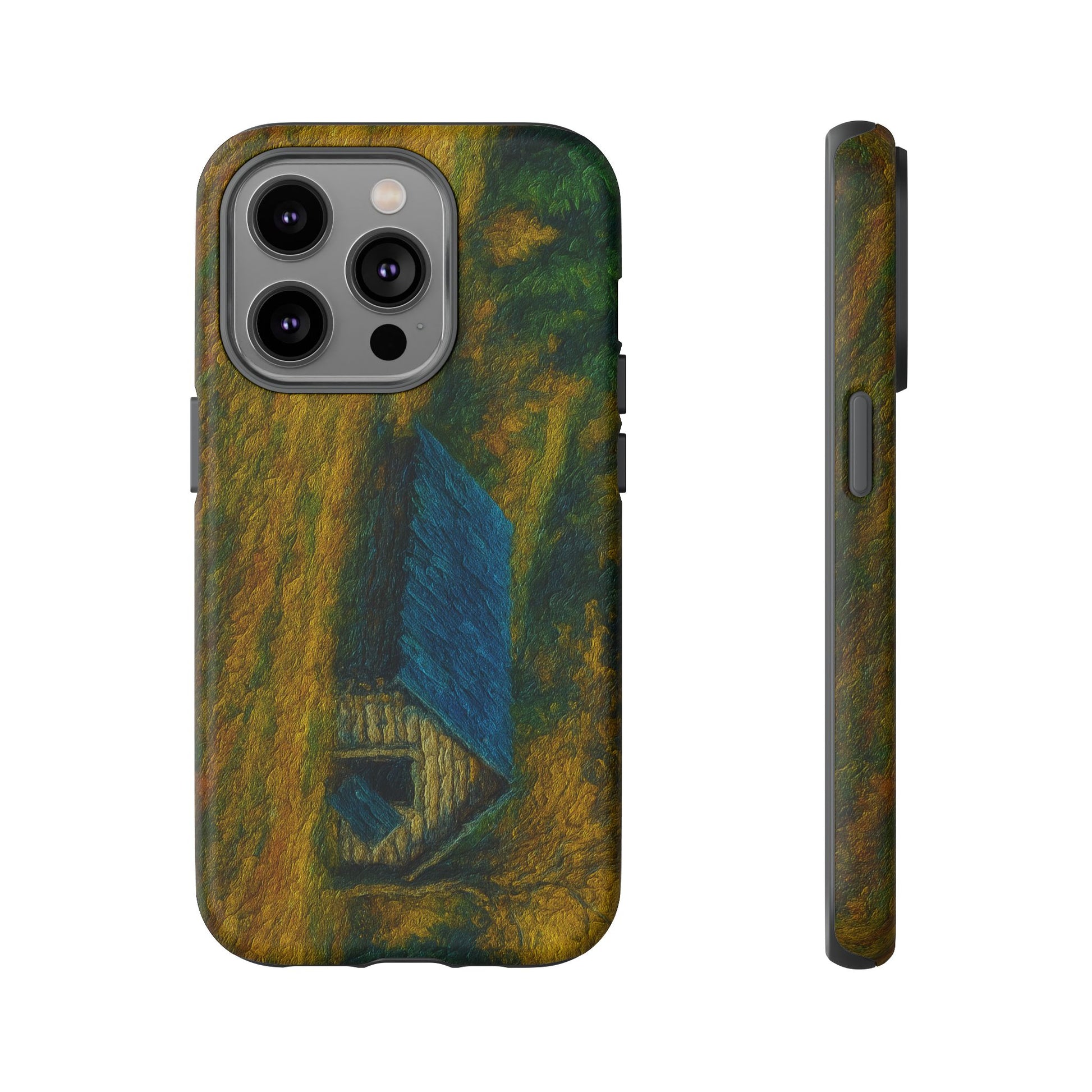Artistic Phone Case by Tough Cases, Nature-Inspired Phone Protection, Unique Gift for Nature Lovers, Stylish Accessory, Fall Aesthetic - TRV