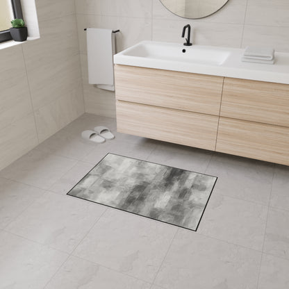 Stylish Heavy Duty Floor Mat with Modern Abstract Design, Home Decor, Kitchen Mat, Office Rug, Entryway Floor Covering, Durable Area Rug - TRV