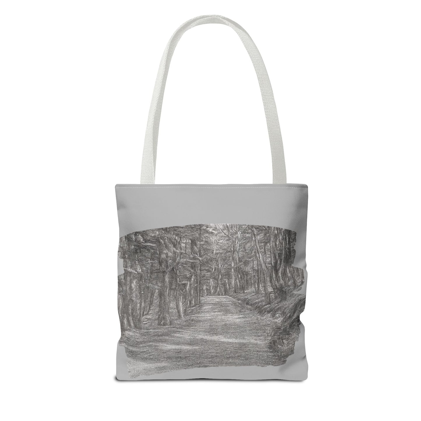 Scenic Path Tote Bag, Reversible Tote, Eco-Friendly Shopper, Outdoor Adventure Bag, Gift for Nature Lovers, Stylish Carryall - TRV