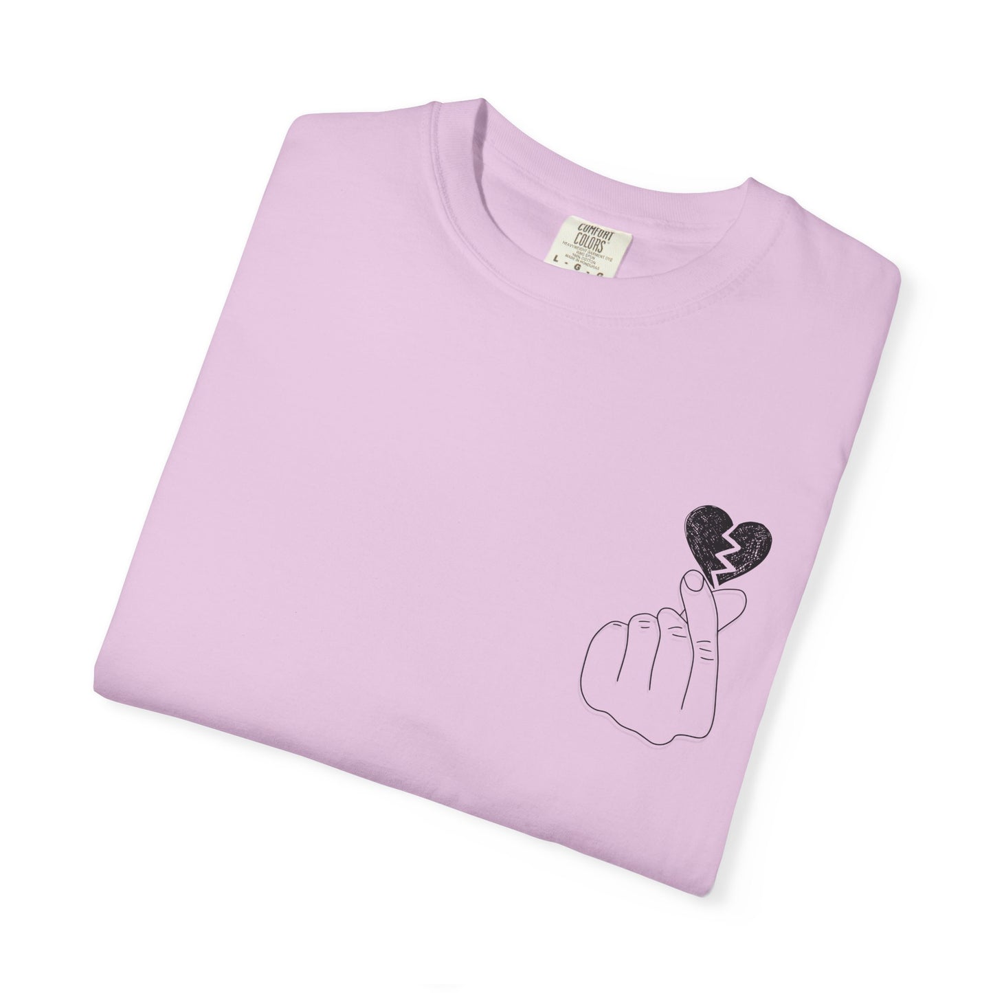 Heartbreak Unisex Garment-Dyed T-Shirt - Trendy Casual Tee for Self-Expression