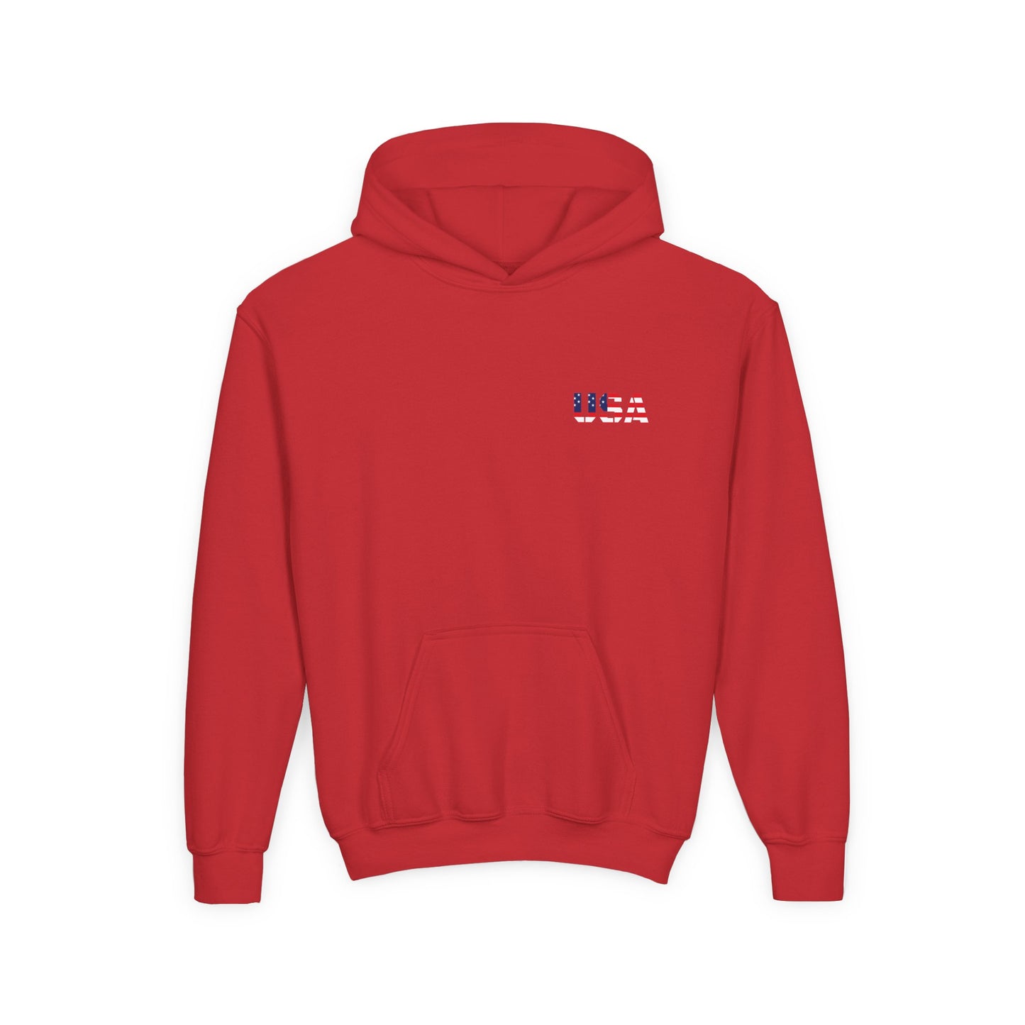USA Flag Youth Hoodie, Youth Sweatshirt, Cool Hoodie for Kids, American Pride Apparel, Comfortable Boys and Girls Sweatshirt