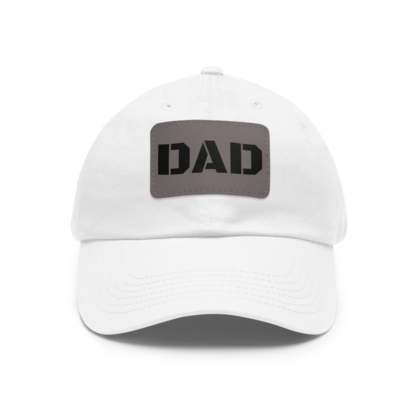 Stylish Dad Hat with Leather Patch | Perfect Gift for Fathers Day, Casual Wear, Dad's Birthday, Outdoor Activities