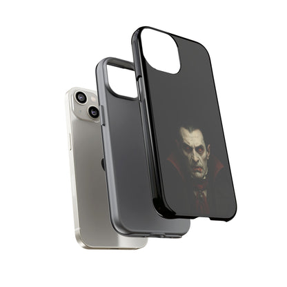 Vampire Phone Case - Tough Cases for Halloween, Gothic Decor, Gifts for Horror Fans, Spooky Accessories, Unique Cellphone Cover - TRV