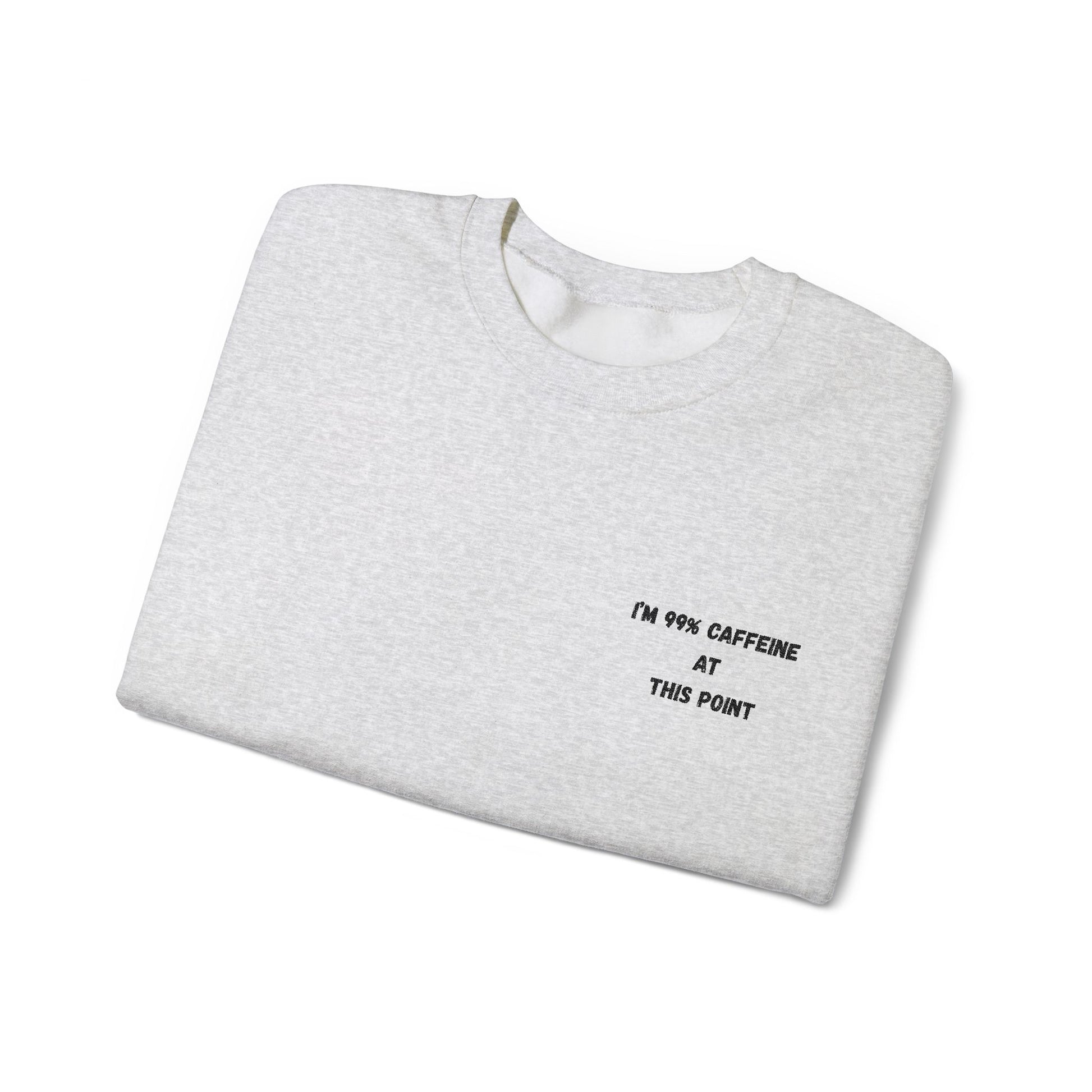Caffeine Lover's Crewneck Sweatshirt | Unisex Heavy Blend - TRV