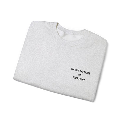 Caffeine Lover's Crewneck Sweatshirt | Unisex Heavy Blend - TRV