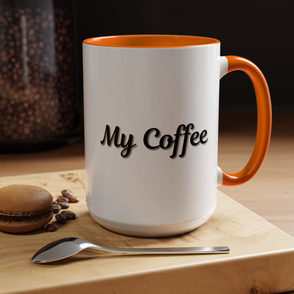 Personalized Coffee Mug, Custom Accent Cups for Coffee Lovers - 11oz & 15oz, Gift for Him or Her, Ceramic Tea Cup with Name, Kitchen
