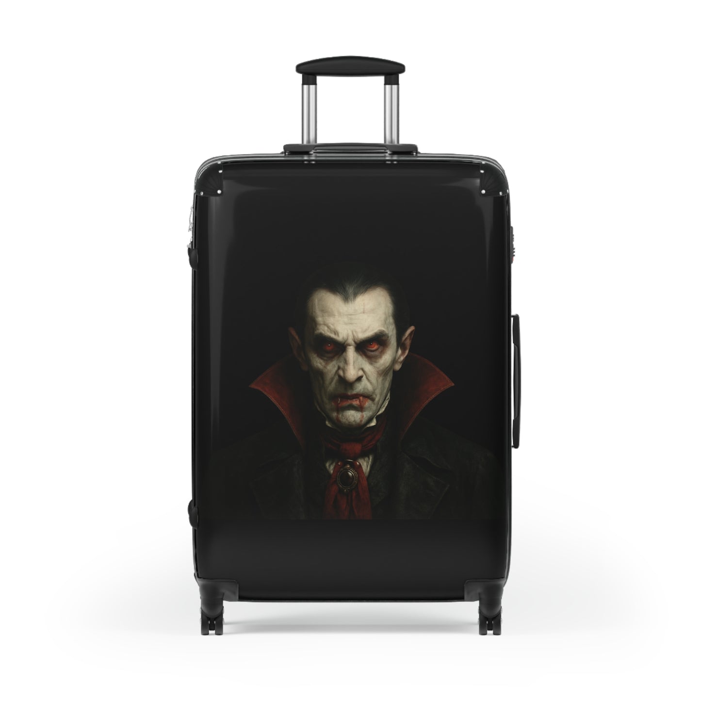 Spooky Vampire Luggage, Halloween Travel Bag, Dracula Suitcase, Gothic Carry-On, Horror Trip Gear - TRV