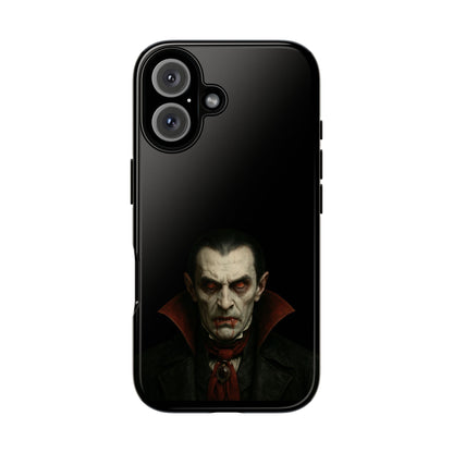 Vampire Phone Case - Tough Cases for Halloween, Gothic Decor, Gifts for Horror Fans, Spooky Accessories, Unique Cellphone Cover - TRV