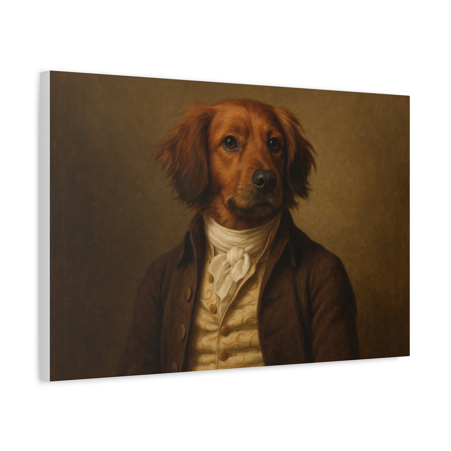Regal Dog Portrait Matte Canvas - TRV