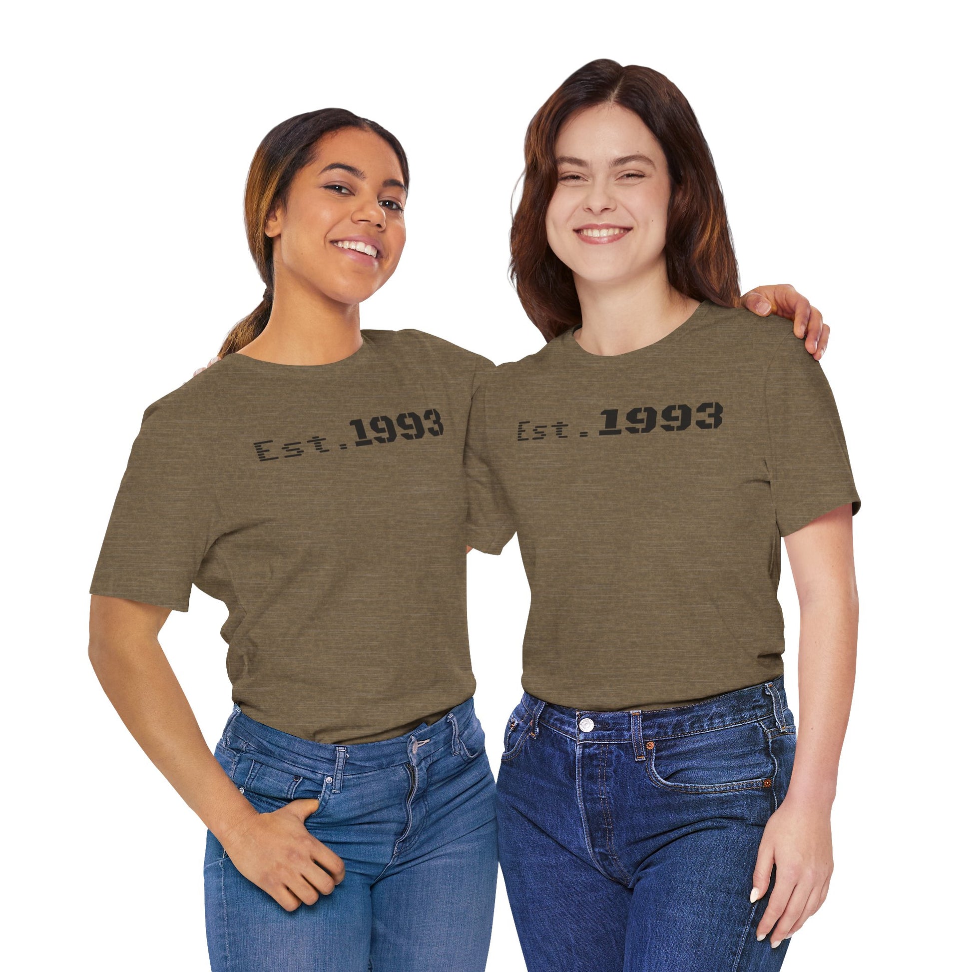 Est. 1993 Unisex Short Sleeve Tee - Perfect for Birthdays, Nostalgia, Casual Wear, Gifts, and Celebrations - TRV