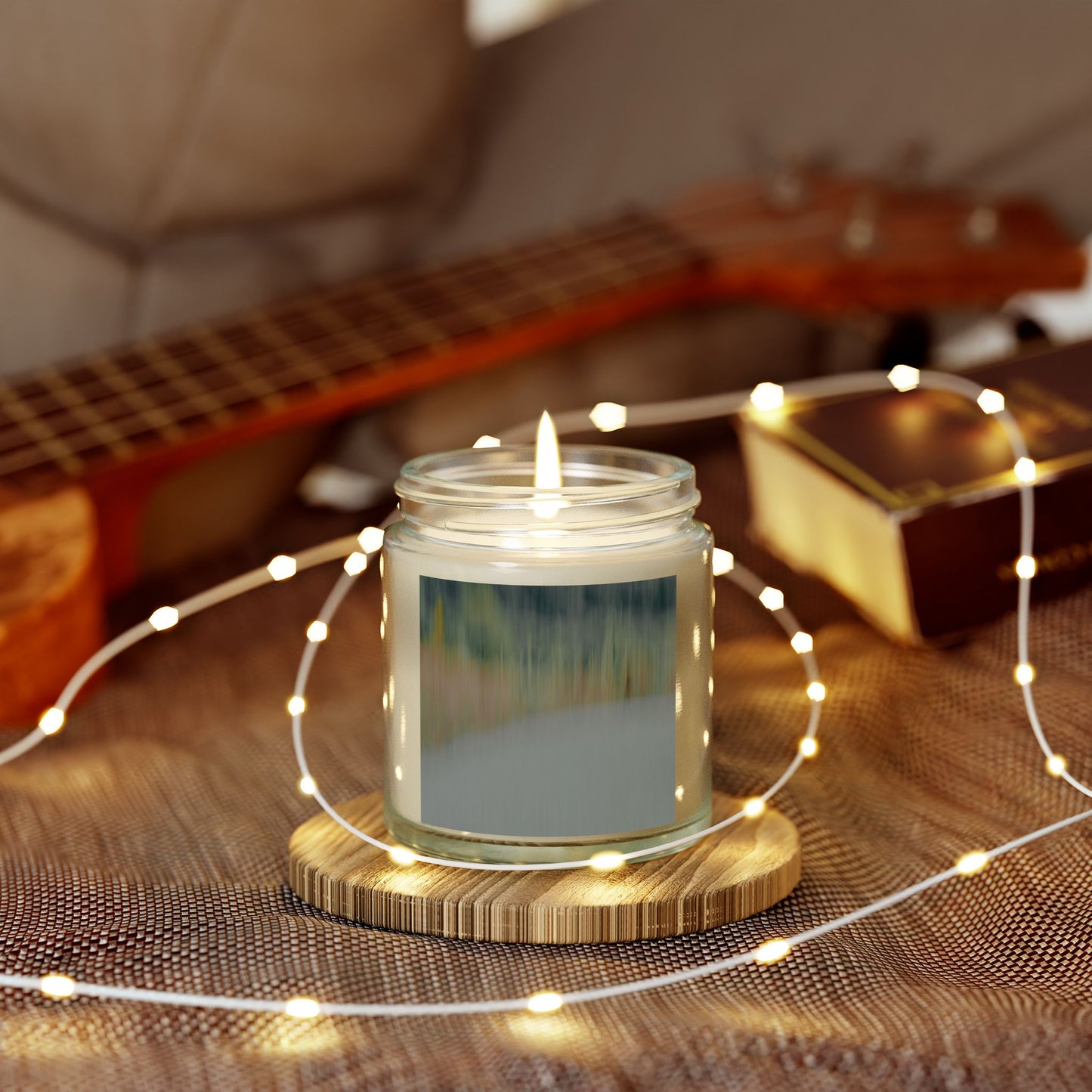 Aromatic Coconut Apricot Candles - 4oz & 9oz | Relaxing Home Fragrance - product image