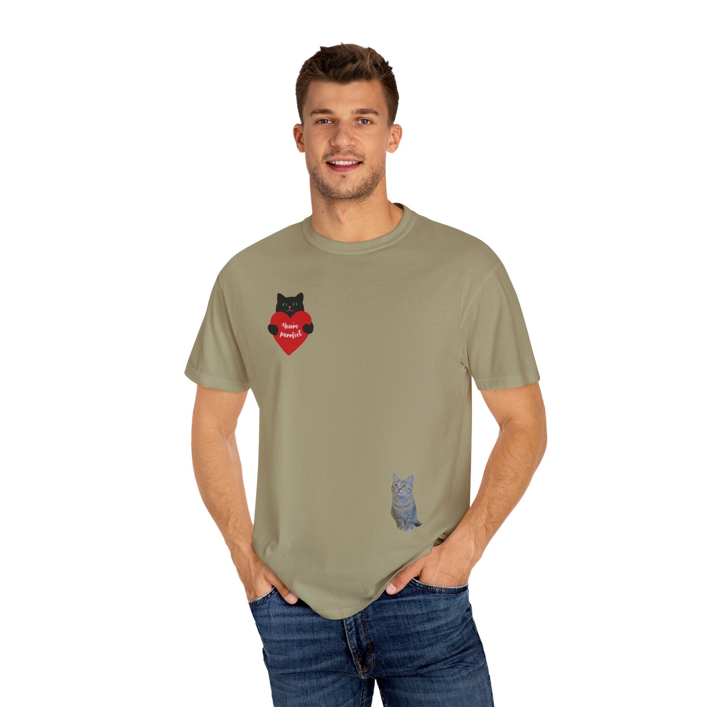 Cat Lover Unisex T-Shirt, Cute Cat Tee, Gift for Cat Owners, Animal Lover Shirt, Birthday Gift, Casual Comfort Tee, Pet Theme - TRV