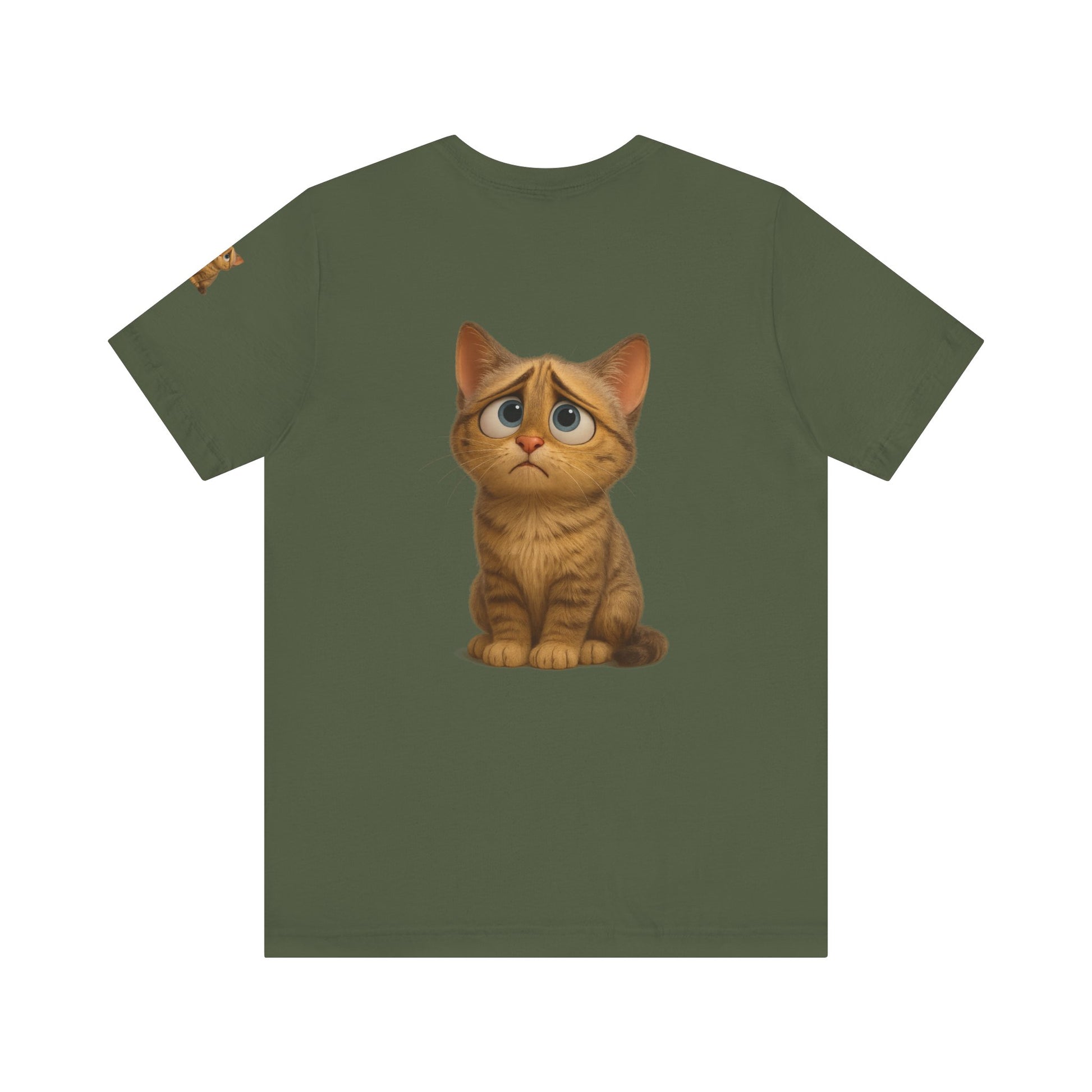Adorable Cat Graphic Tee, Cute Pet Lover Shirt, Animal Lover Gift, Funny Cat Apparel, Birthday, Christmas, Everyday Use - TRV