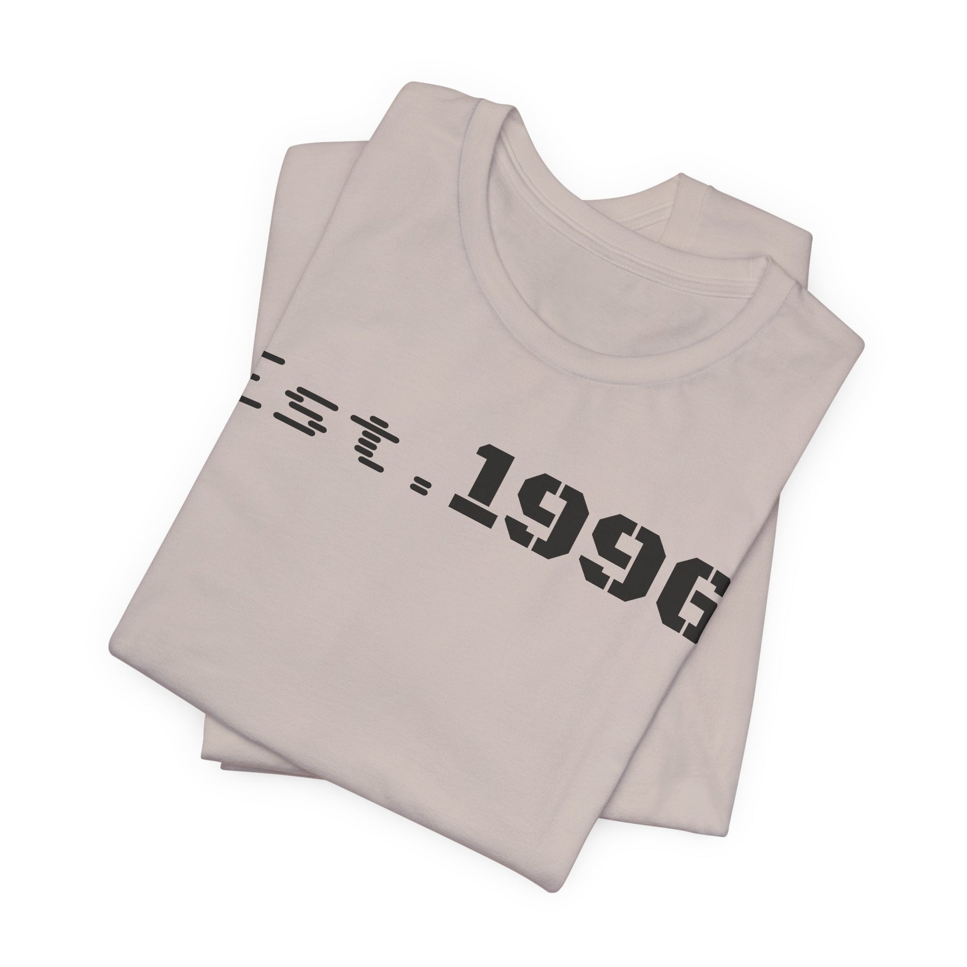 Unisex Jersey Tee - 'Est. 1996' Graphic Shirt, Birthday Gift, Casual Wear, Vintage Style, Retro Fashion, Gift for Him/Her - TRV
