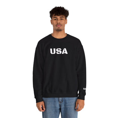 Cozy USA Unisex Crewneck Sweatshirt | Perfect Layering Piece for Every Season | Great Gift for Him/Her | Trendy Style for Casual Outings
