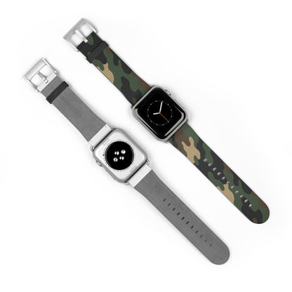 Camouflage Watch Band - Stylish Camo Wrist Strap for Outdoor Lovers, Perfect Gift for Adventurers, Fitness Enthusiasts, Casual Everyday Use - TRV