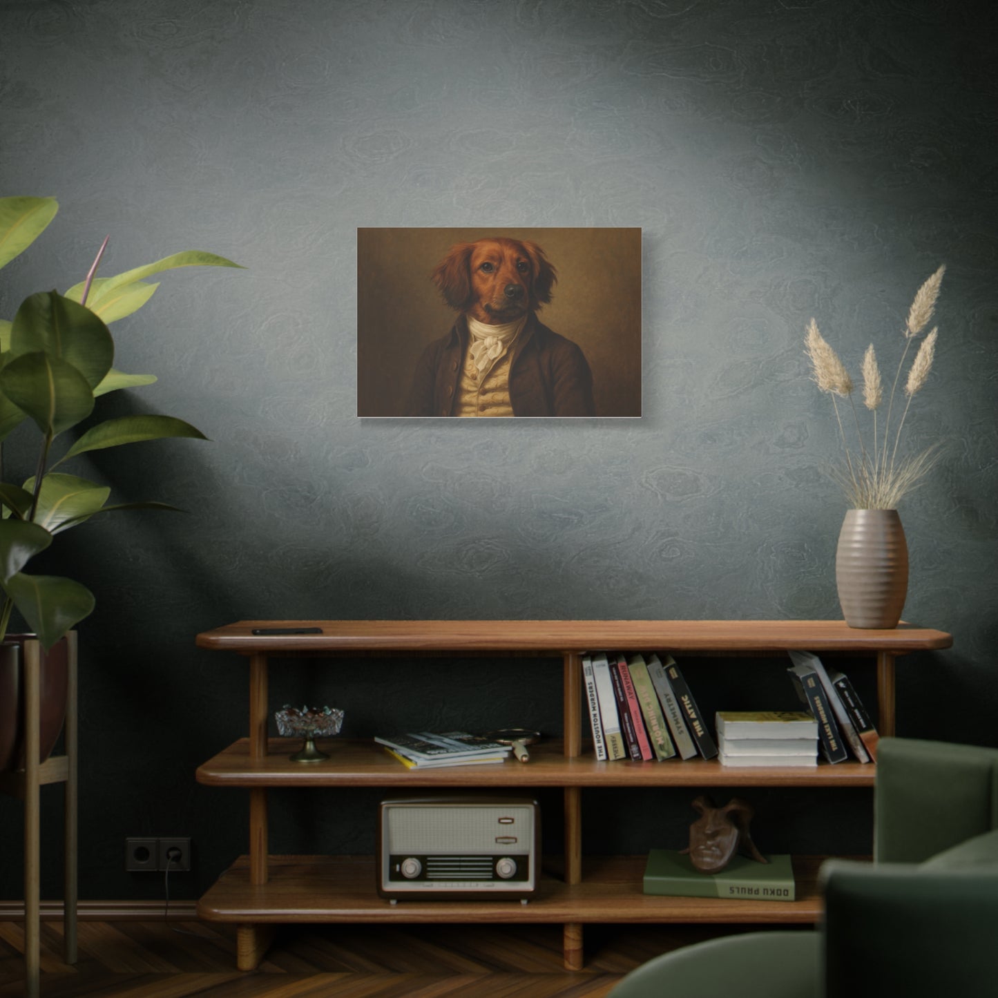 Regal Dog Portrait Matte Canvas - TRV