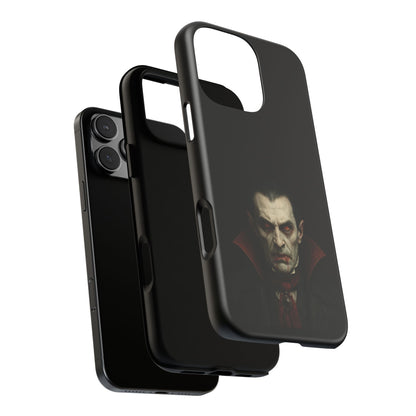 Vampire Phone Case - Tough Cases for Halloween, Gothic Decor, Gifts for Horror Fans, Spooky Accessories, Unique Cellphone Cover - TRV
