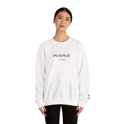 mama sweatshirt | simple script mom pullover - TRV