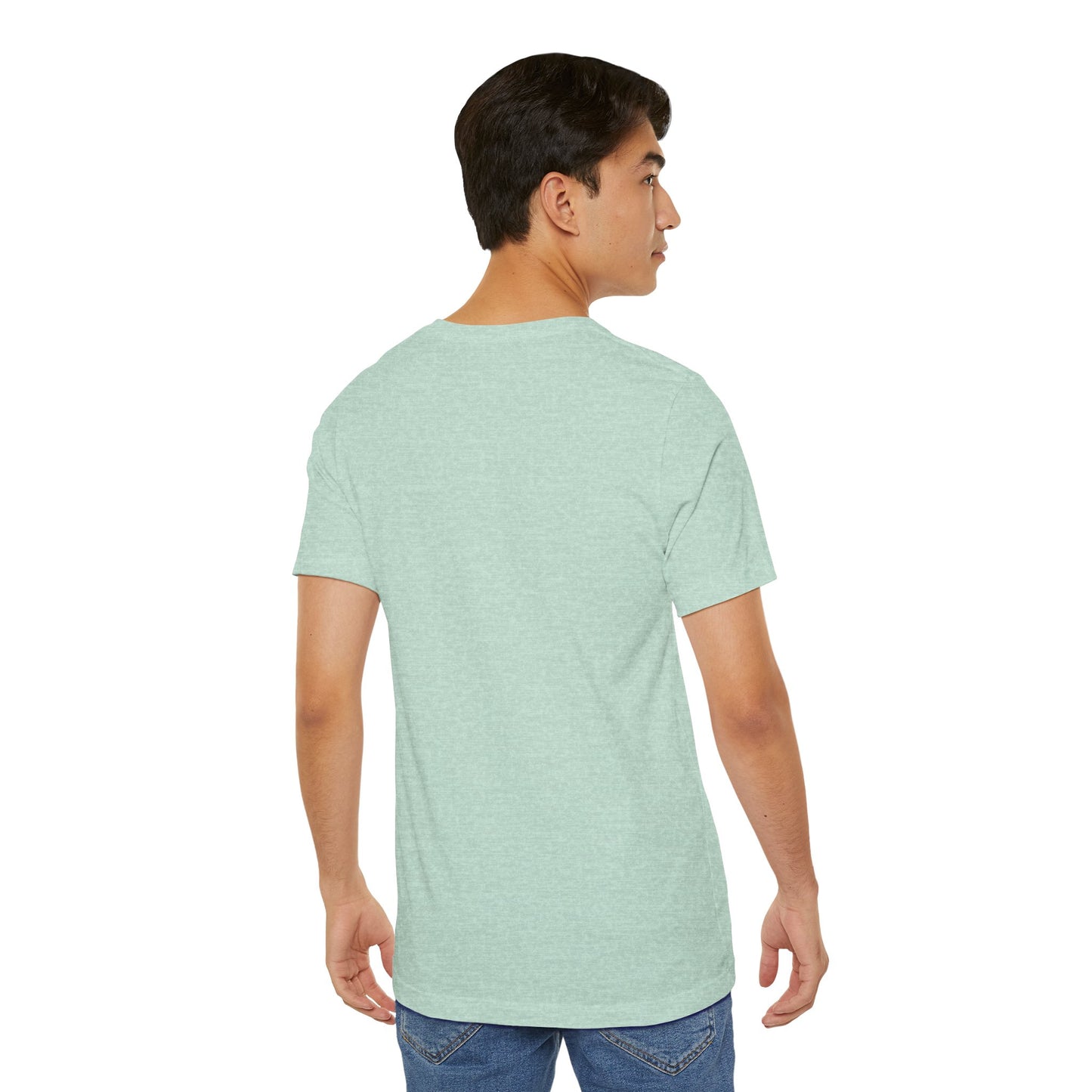 Artistic Heart Unisex Jersey Tee - Vibrant Graphic Tee, Casual Wear, Gift for Art Lovers, Birthday Surprise, Everyday Comfort - TRV