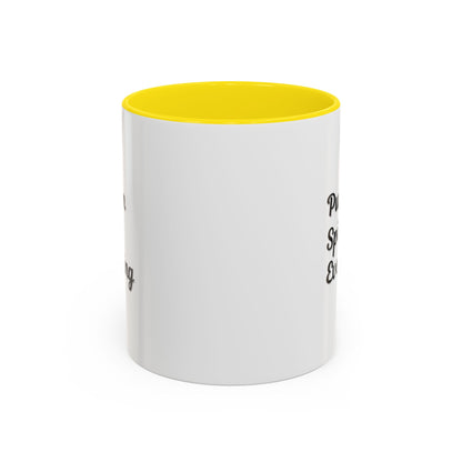 Pumpkin Spice Everything Accent Coffee Mug — Fall Seasonal 11/15oz