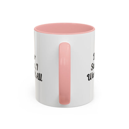 Dear Santa Accent Coffee Mug - Fun Holiday Mug for Christmas Enthusiasts