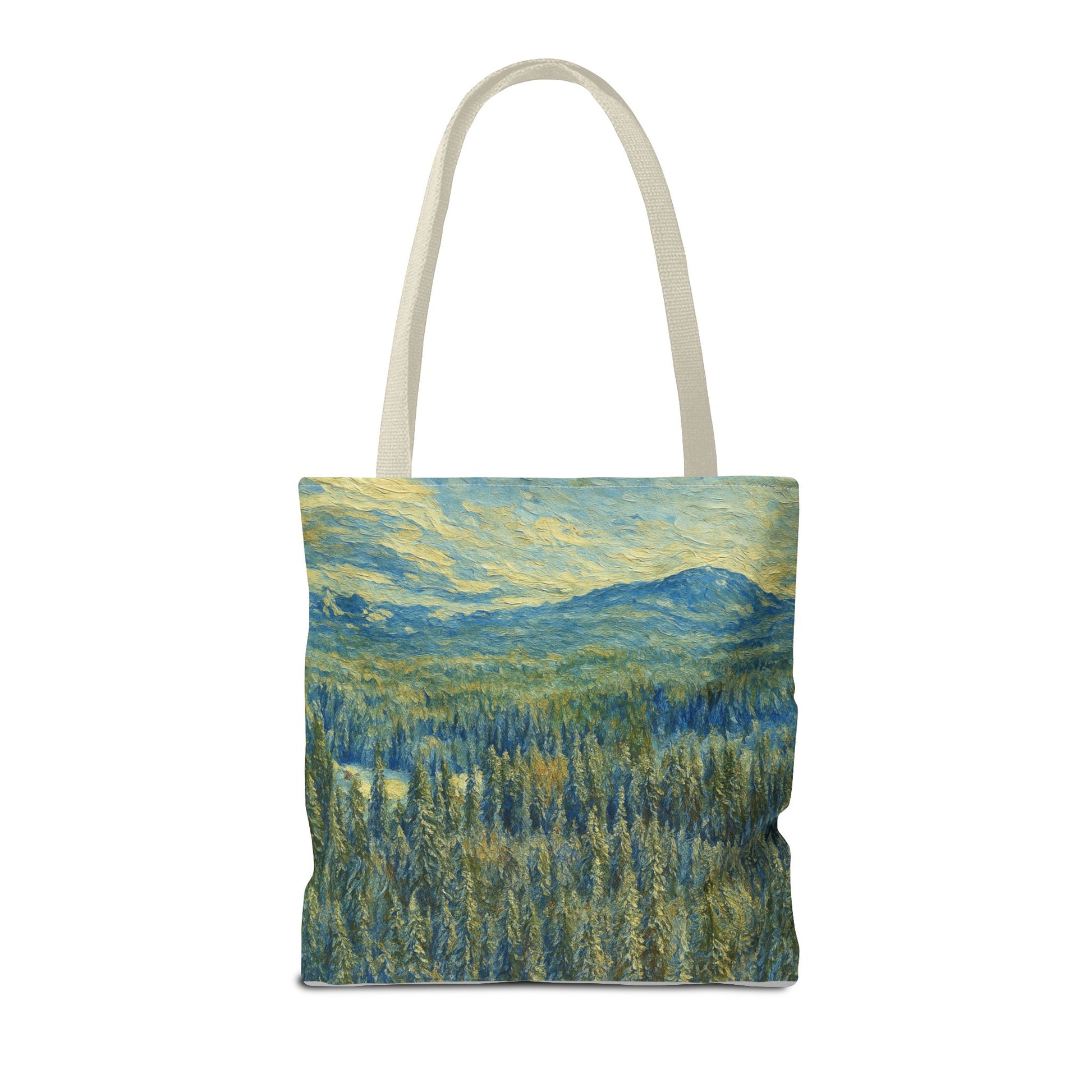 Nature-Inspired Tote Bag, Eco-Friendly Carryall, Bohemian Style Purse, Art Tote, Great Gift for Nature Lovers, Shopping Bag, Travel [...] - TRV