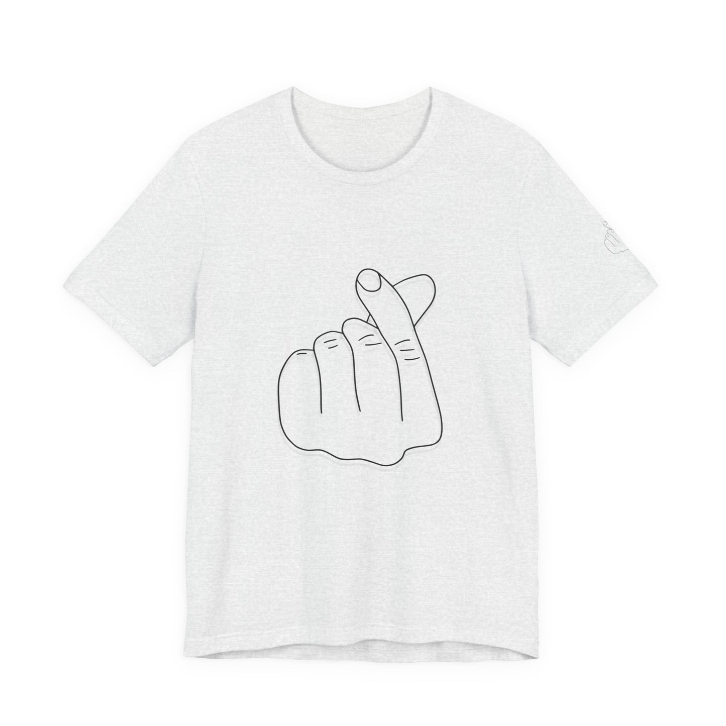 Minimalist Hand Sign Unisex Tee | Casual Everyday Wear | Perfect for Gift Givers