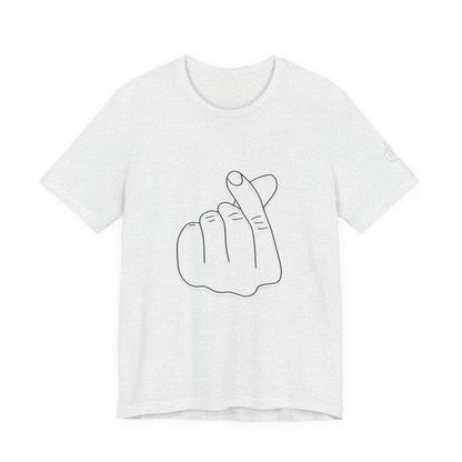 Minimalist Hand Sign Unisex Tee | Casual Everyday Wear | Perfect for Gift Givers