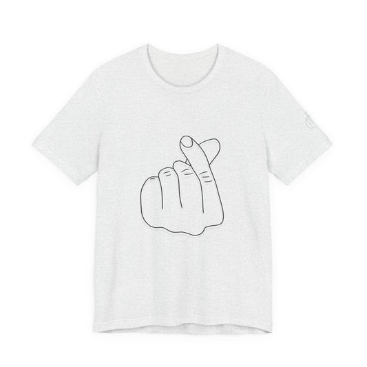 Minimalist Hand Sign Unisex Tee | Casual Everyday Wear | Perfect for Gift Givers