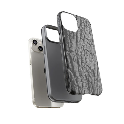 Rustic Bark Phone Case - Tough and Durable Protection - TRV