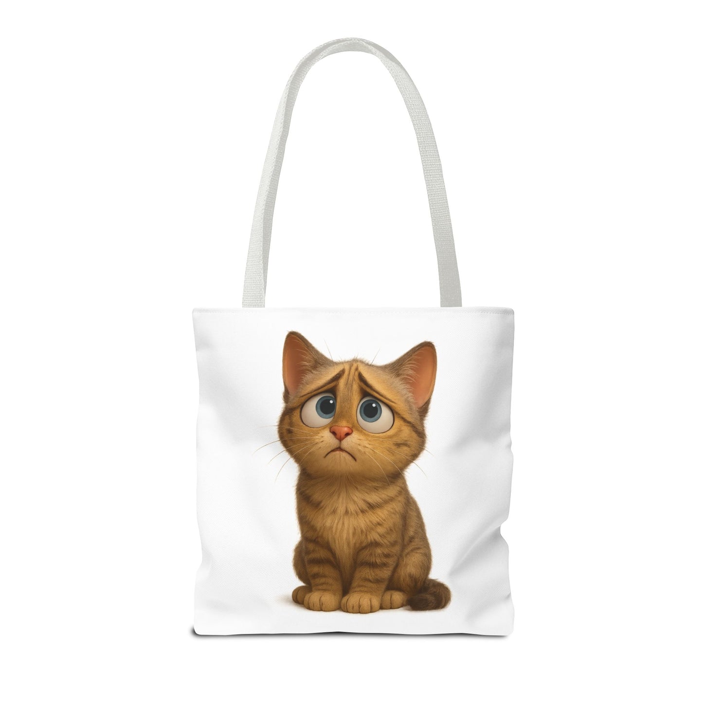Cute Cat Tote Bag, Animal Lover Gift, Shopping Tote, Reusable Bag, Cute Merchandise, Eco-Friendly Gift - TRV