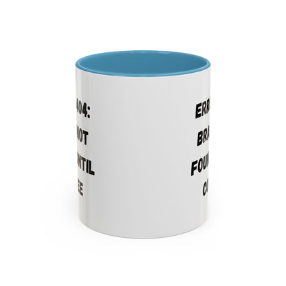Error 404 Coffee Mug - Perfect for Your Daily Brew, Gift for Programmers, Humor for Coffee Lovers, Office Desk Decor, Nerdy Kitchenware