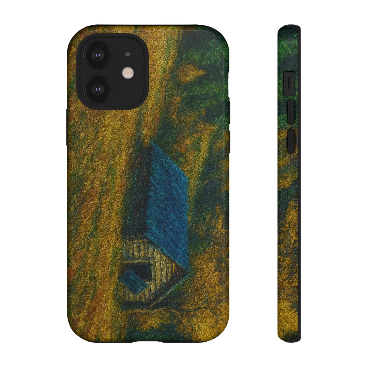 Artistic Phone Case by Tough Cases, Nature-Inspired Phone Protection, Unique Gift for Nature Lovers, Stylish Accessory, Fall Aesthetic - TRV