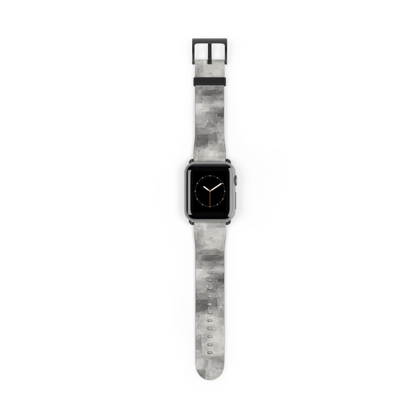 Gray Watercolor Camouflage Watch Band | Neutral Abstract Apple Watch Strap - TRV