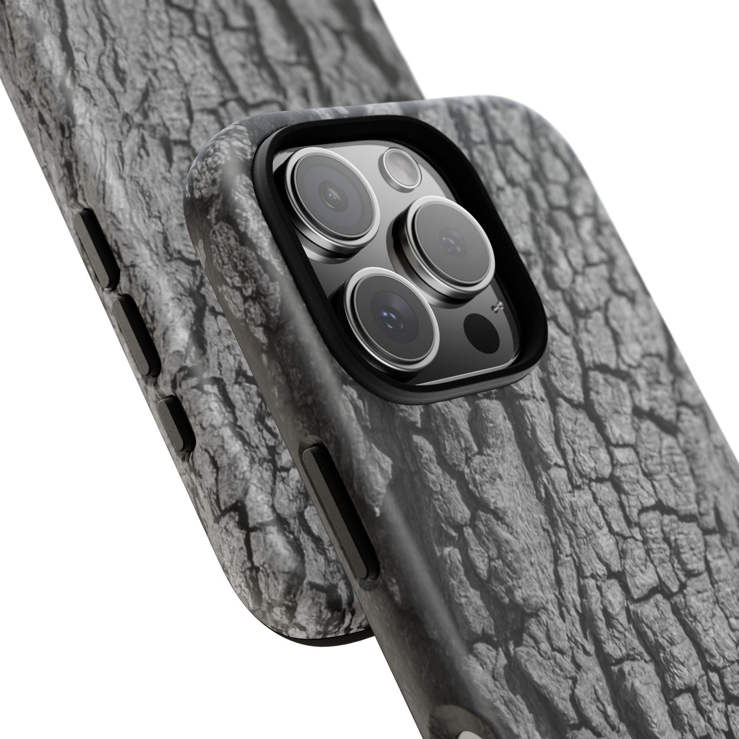 Rustic Bark Phone Case - Tough and Durable Protection - TRV
