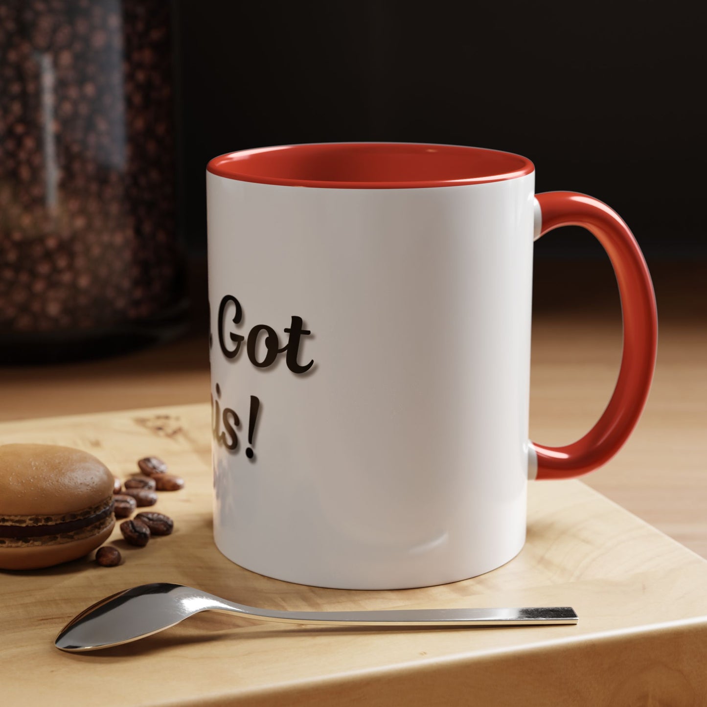 Inspirational Accent Coffee Mug - "You Got This!" - Perfect for Motivation & Gifts - TRV