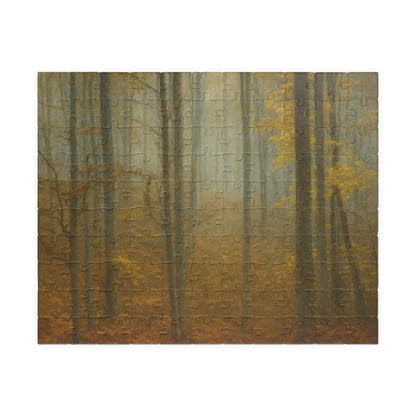 Misty Forest Trees Puzzle 110 and 1014 Piece Jigsaw - TRV
