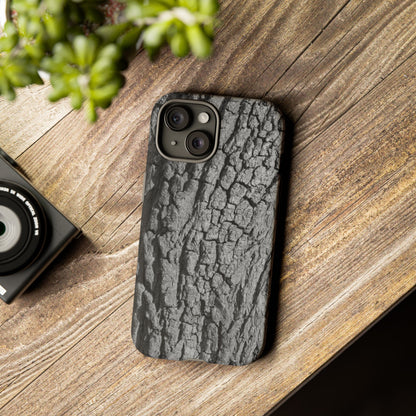 Rustic Bark Phone Case - Tough and Durable Protection - TRV