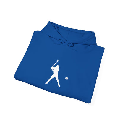 Sporty Unisex Baseball Hooded Sweatshirt, Casual Hoodie for Athletes, Perfect for Gifts, Comfy Streetwear, Ideal for Sports Events, Personal Use - TRV
