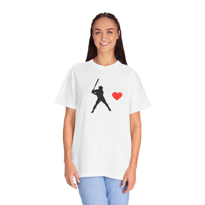 Baseball Love T-Shirt, Unisex Sports Tee, Gift for Baseball Fans, Valentine's Day Shirt, Game Day Apparel, Soft Cotton Top