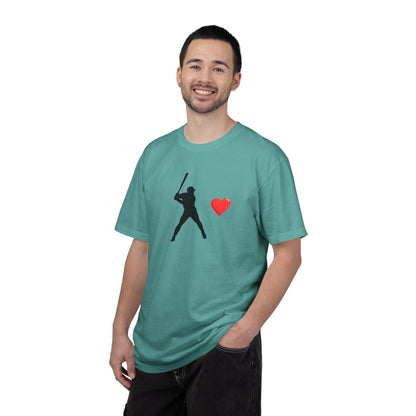 Baseball Love T-Shirt, Unisex Sports Tee, Gift for Baseball Fans, Valentine's Day Shirt, Game Day Apparel, Soft Cotton Top