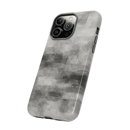 Stylish Phone Case for Tough Protection, Marble Grey Design, Customizable Gift for Her, Unisex Mobile Accessory, Birthday Present, [...] - TRV