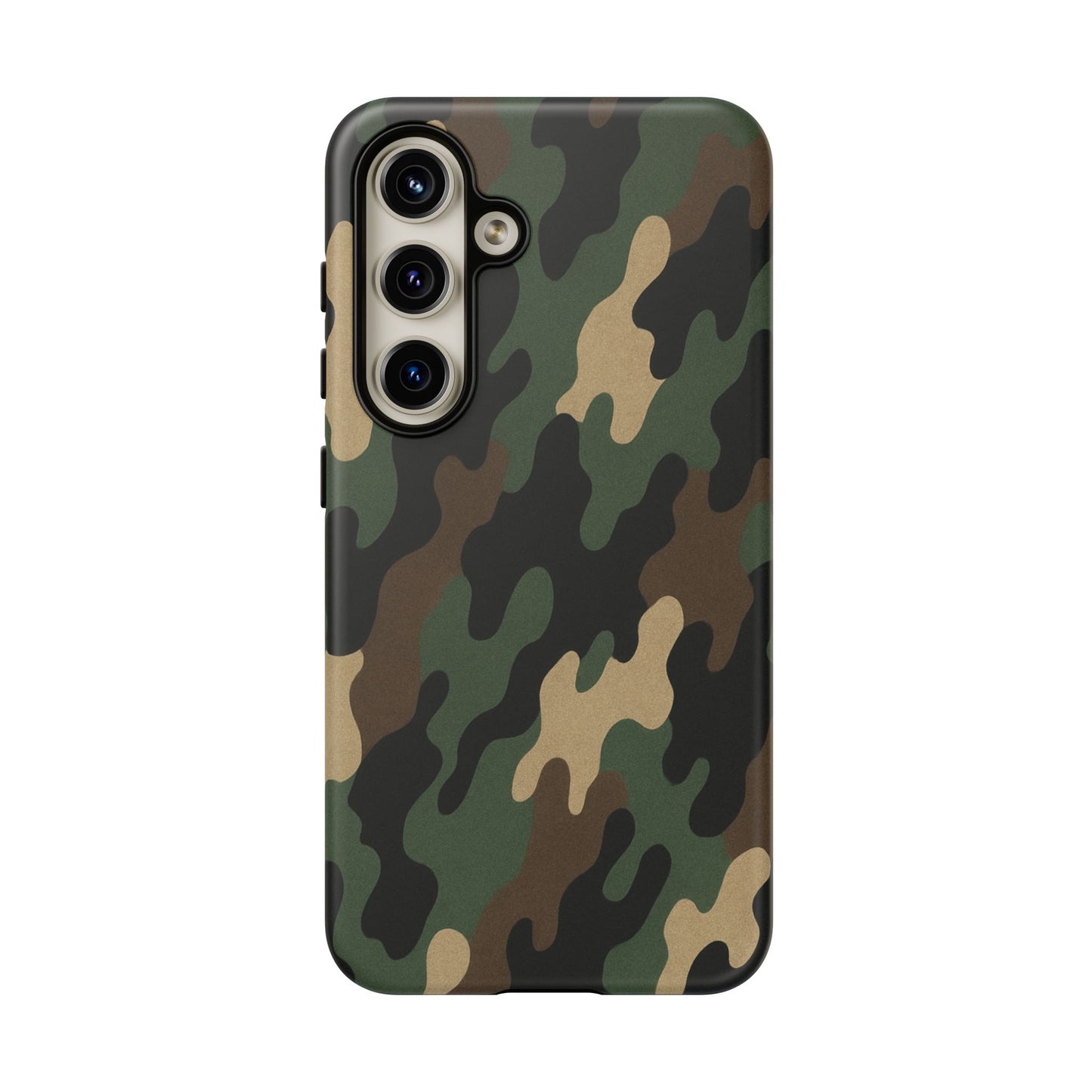 Camouflage Phone Case, Tough Cases, Military Style, Unique Phone Accessories, Gift for Him, Durable Phone Cover - TRV