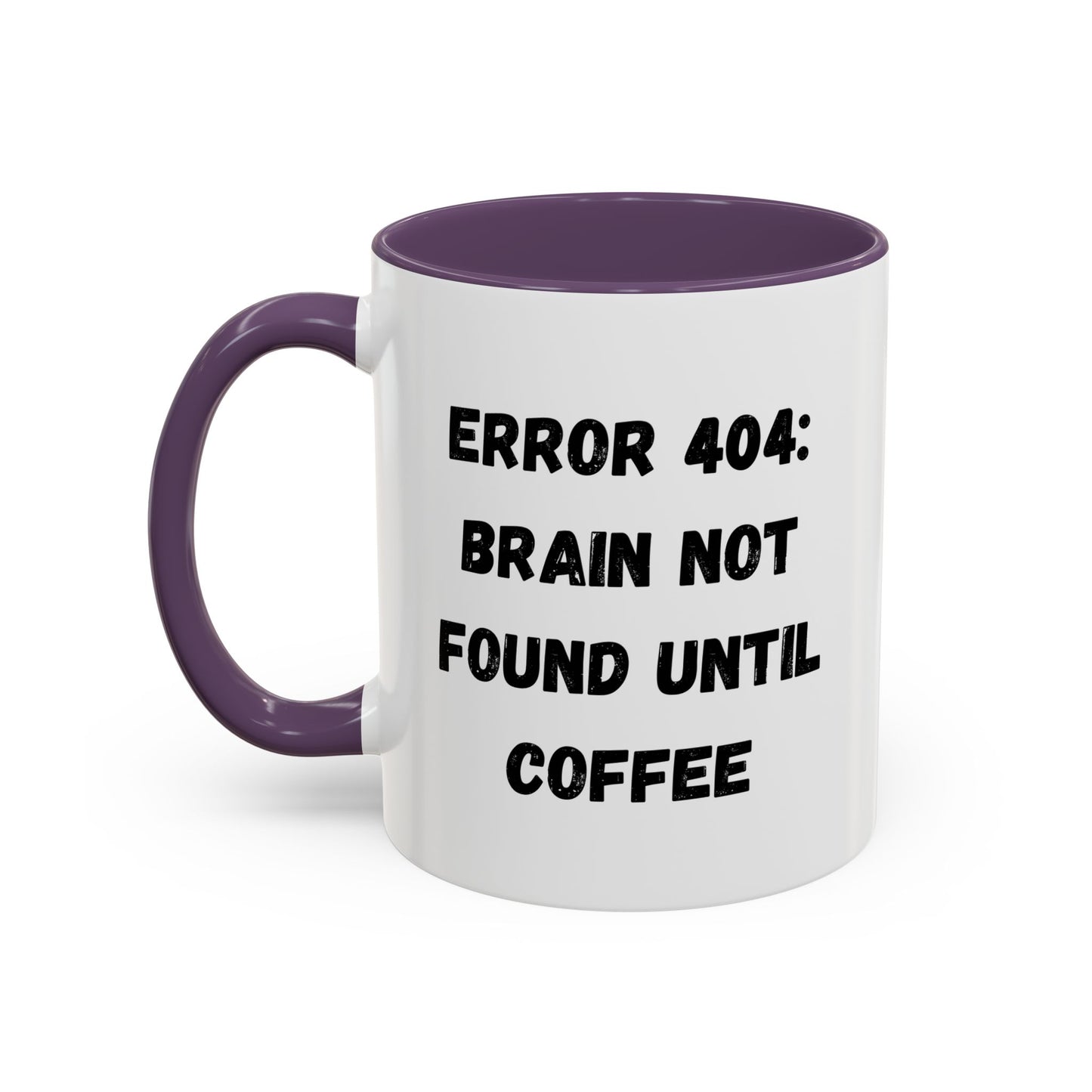 Error 404 Coffee Mug - Perfect for Your Daily Brew, Gift for Programmers, Humor for Coffee Lovers, Office Desk Decor, Nerdy Kitchenware