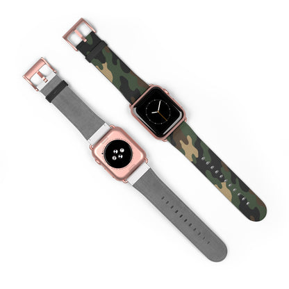 Camouflage Watch Band - Stylish Camo Wrist Strap for Outdoor Lovers, Perfect Gift for Adventurers, Fitness Enthusiasts, Casual Everyday Use - TRV